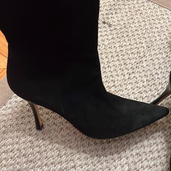 Manolo Blahnik Shoes Manolo Blahnik Midi High Heel Boots 3 Inch Heels Poshmark